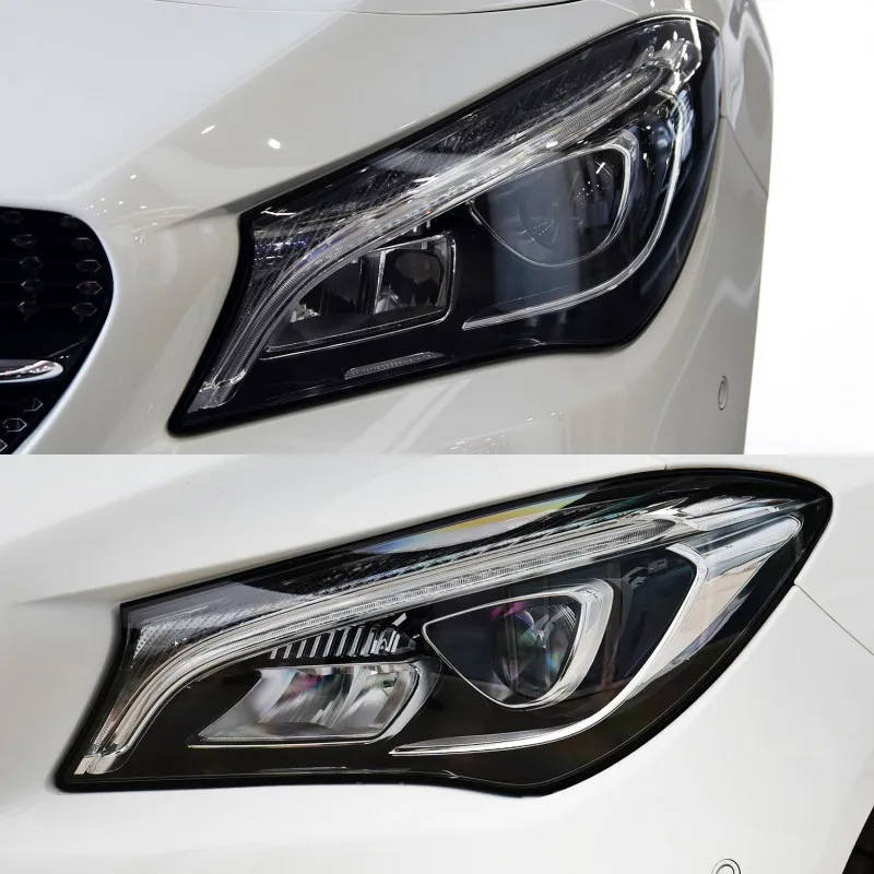 

Car Front Head Light Lamp Cover Trims Headlight Headlamp Frame Protector For Mercedes-Benz W117 CLA 180 200 220 250 260