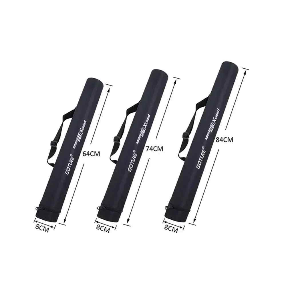 Goture Fishing Rod Bags 64m-150cm Hard Tube Portable Handbag 2024 Outdoor Fishing Tackle Accessories Fishing Rod Storage Bag