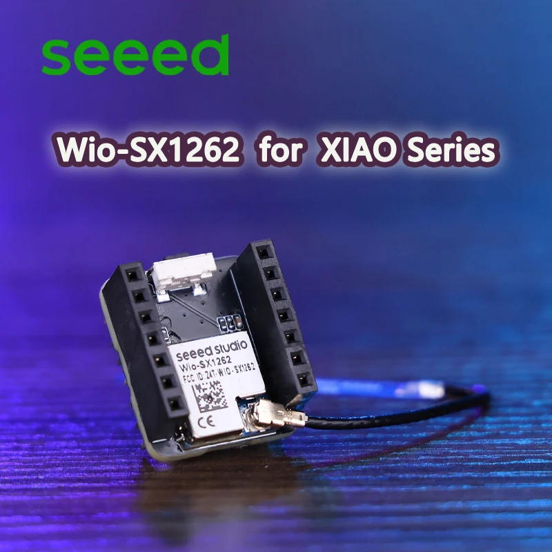 Seeed Wio-SX1262 for XIAO Series (XIAO NRF52840/XIAO ESP32S3) 868MHz LoRa Module 915MHz, Semtech SX1262 Chip 862-930MHz