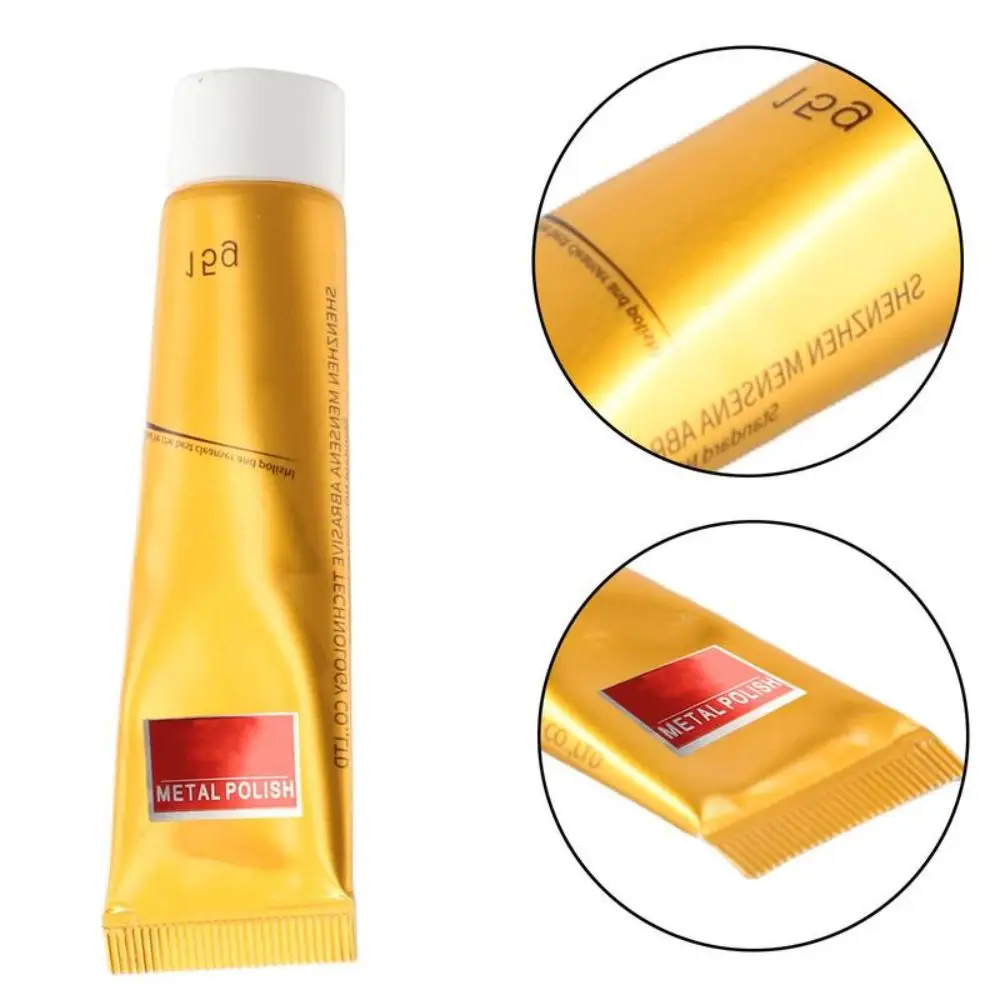 

15g Metal Polishing Cream Heavy Duty Multifunctional Rust Remover Cream Long-lasting Cleaning Paste