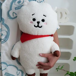 Juguete de Peluche de oveja gigante para niña, muñeco de Peluche de Alpaca encantadora, imagen RJ, decoración Kawaii para habitación, cojín para sofá, almohada para cama, regalo