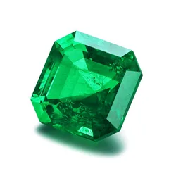 Lab Grown Colombia Emerald Asscher Cut Hydrothermal Emeralds Gemstone for Diy Jewelry Making Material Selectable Certificate