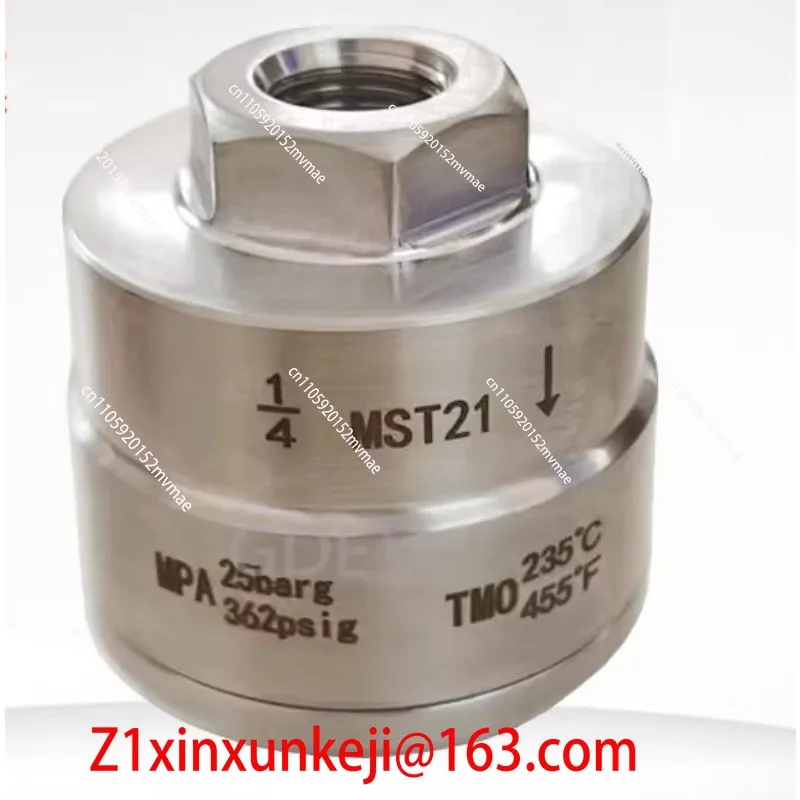 Spirax Sarco MST21 Stainless Steel Wire Pressure Balanced Thermostatic Steam Trap Vertically Mount MK36