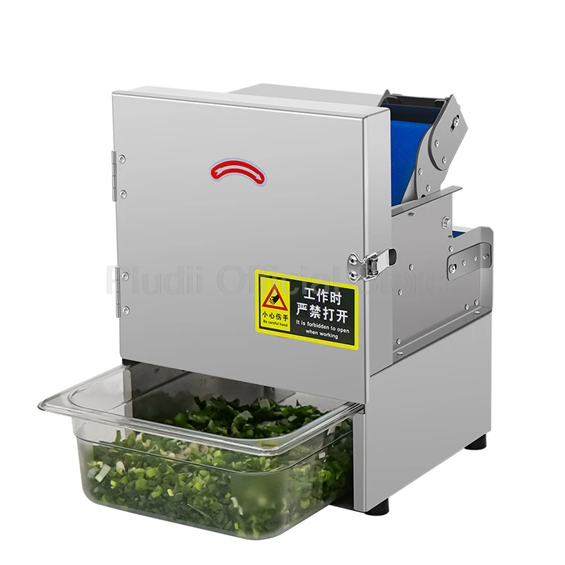 Multi-functional Vegetable Cutting Machine Canteen Commercial Cutter Leek Onion Automatic Small Slicer Pepper Ring Cutting Mach