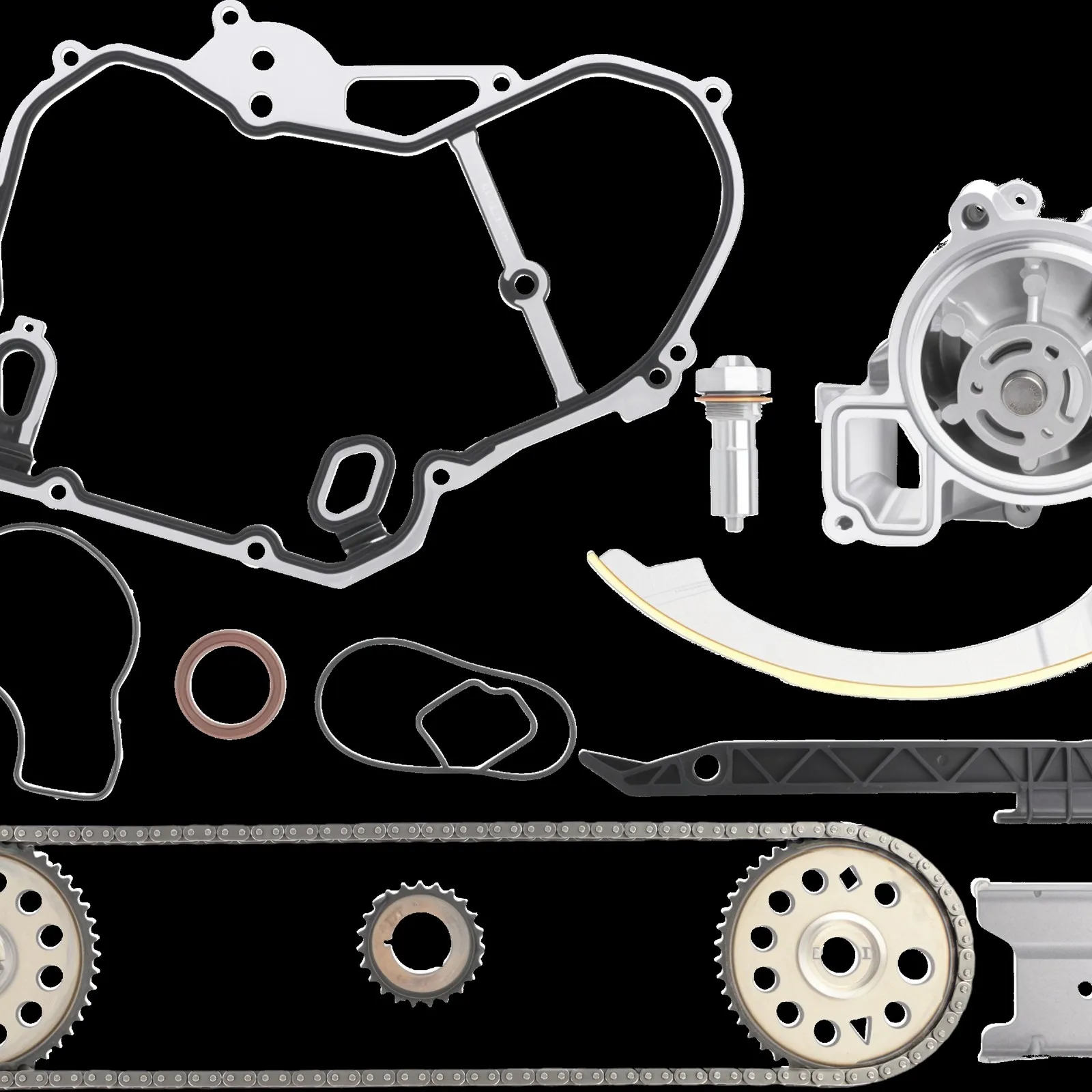 1Set Timing Chain Water Pump Kit 9-4201S 1307350 FOR Chevrolet Cavalier 2002-2005 2.2L