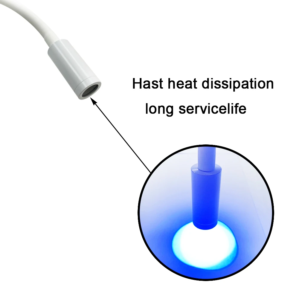 Imagem -03 - Luz de Cura Coloidal com Interruptor do pé Lâmpada de Assoalho Cílios Enxertos Adesivo Cura Rápida Uvled uv