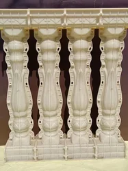 Balcony Railing, Vase Column Mold, Cement Railing, Roman Column Grinding Tool, Building Template