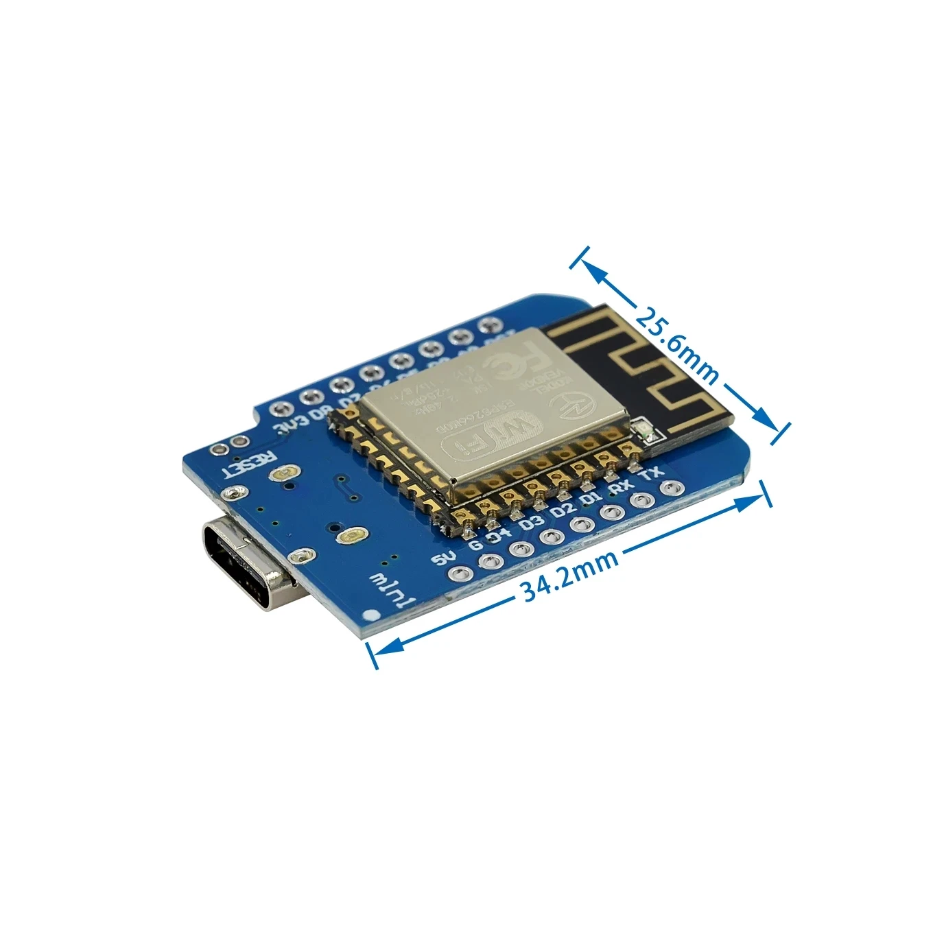 D1 MINI Version NodeMcu Lua WIFI is based on the ESP8266-12F wireless development board MINI D1