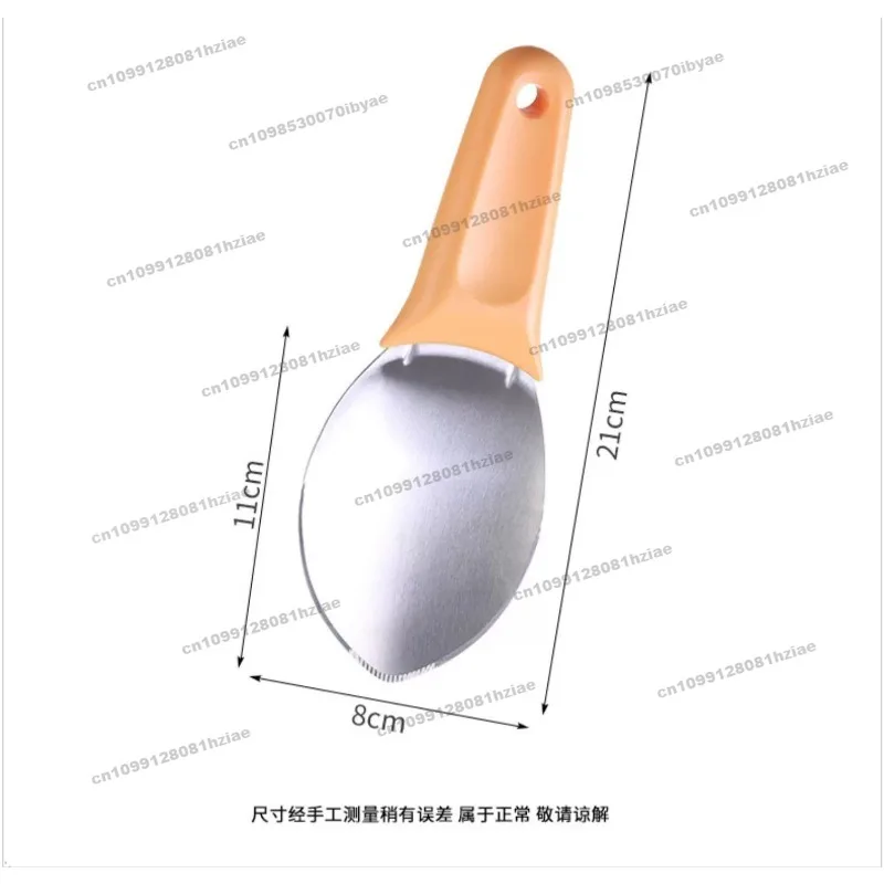 

Stainless Steel Mango Spoon, Mango Peeling and Dicing Knife, Peeler, Fruit Digging Spoon, Mango Knife