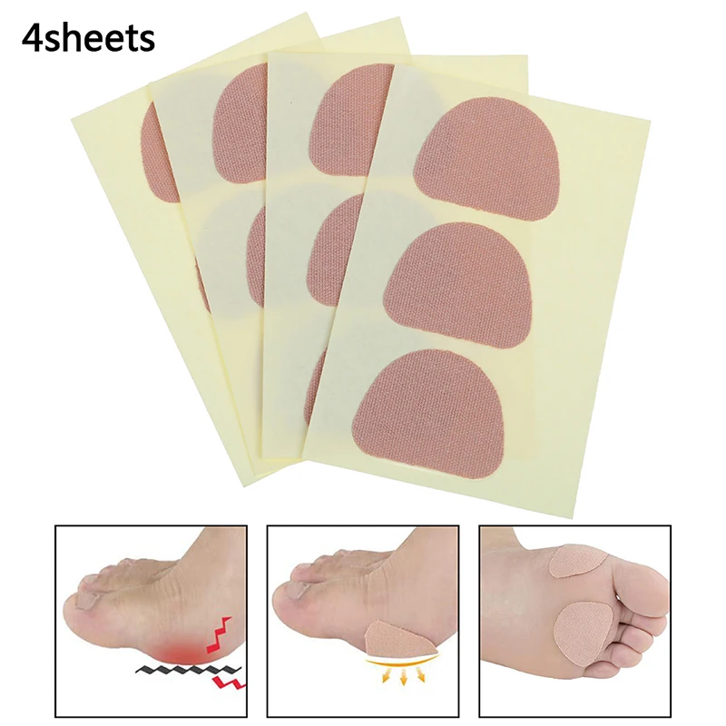 

4 Sheets Foot Calluses Removal Stickers Patch Heel Protection Pad Daily Foot Medical Sticker Health Care Men Women