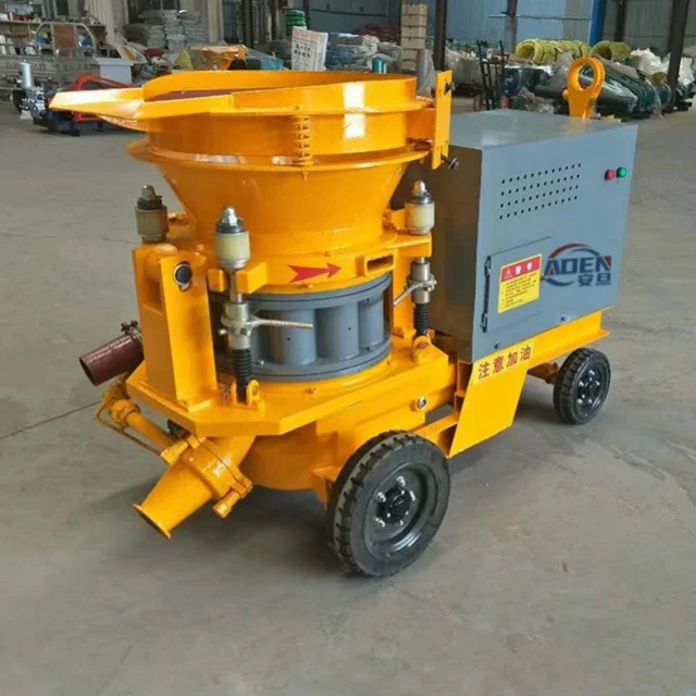 Portable Shot Concrete Spraying Jet  Mini Small Electric Wet Mix Shotcrete Machine Pump for Sale