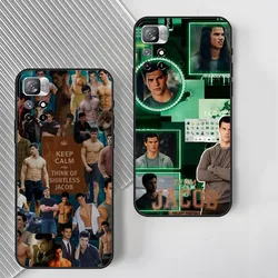 Team Edward Jacob Twilight Phone Case 2023 For Redmi 12 Poco X3 NFC PRO Note 11 S 5G 10 9 Plus 8 7 A C T 4G 10s