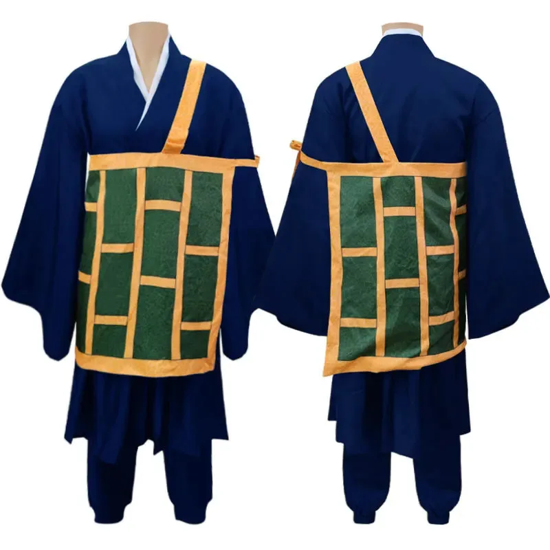 Anime Jujutsu Kaisen Costume Cosplay Yuta Okkotsu Geto Suguru Uniformi scolastiche Kimono Halloween Party Outfit Top Pant Vestito per adulti
