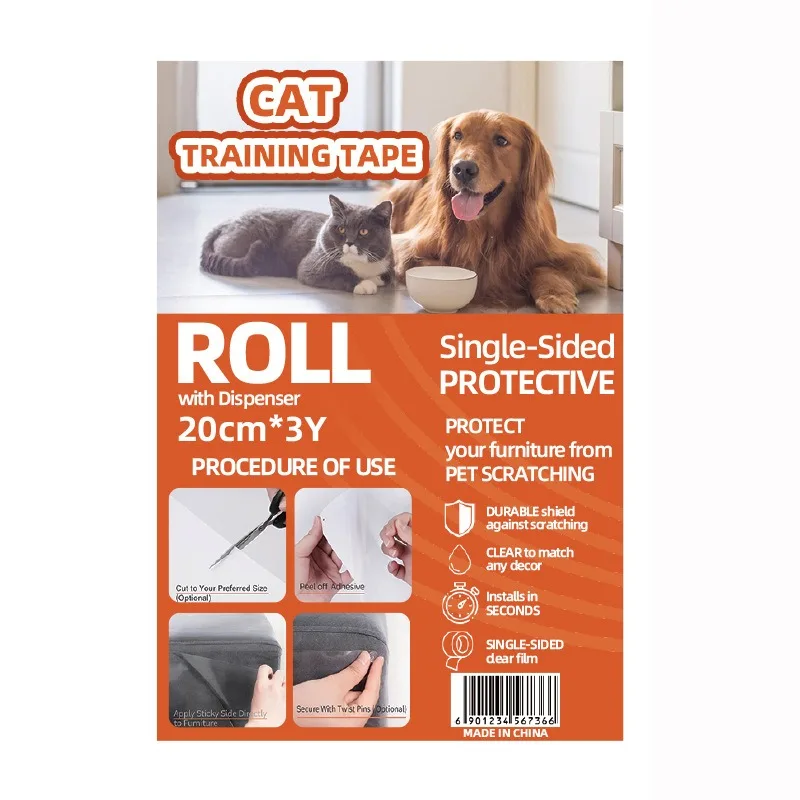 طبقة حماية من الخدوش للأريكة للقطط، وسادة لوحة خدش للقطط، غطاء حماية مخلب القط للأثاث الجلدي #4