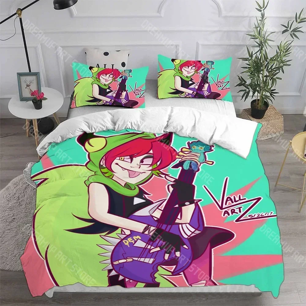 3D Print Villainous Game Bedding Sets Quilt Bed Cover Comforter Duvet Cover Pillow Case 2-3 Pieces Sets Kids Adult Bedroom Decor