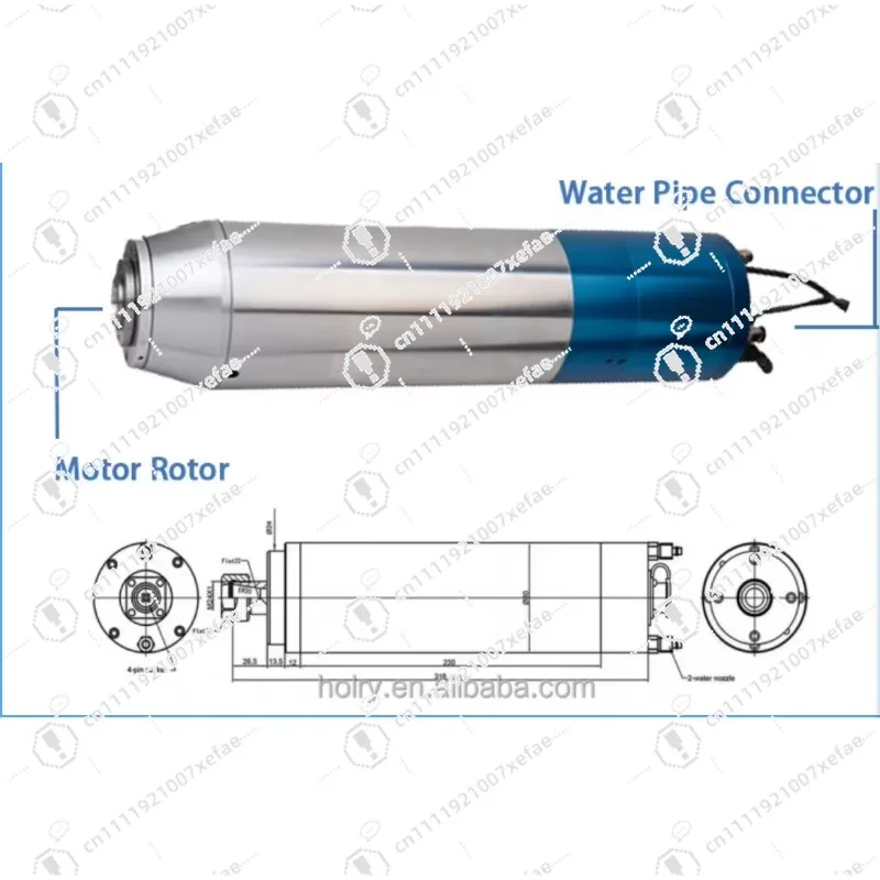 High quality low noise 7.5 kW ATC 220v 380V high speed 18000 rpm BT30 atc numerical control spindle motor