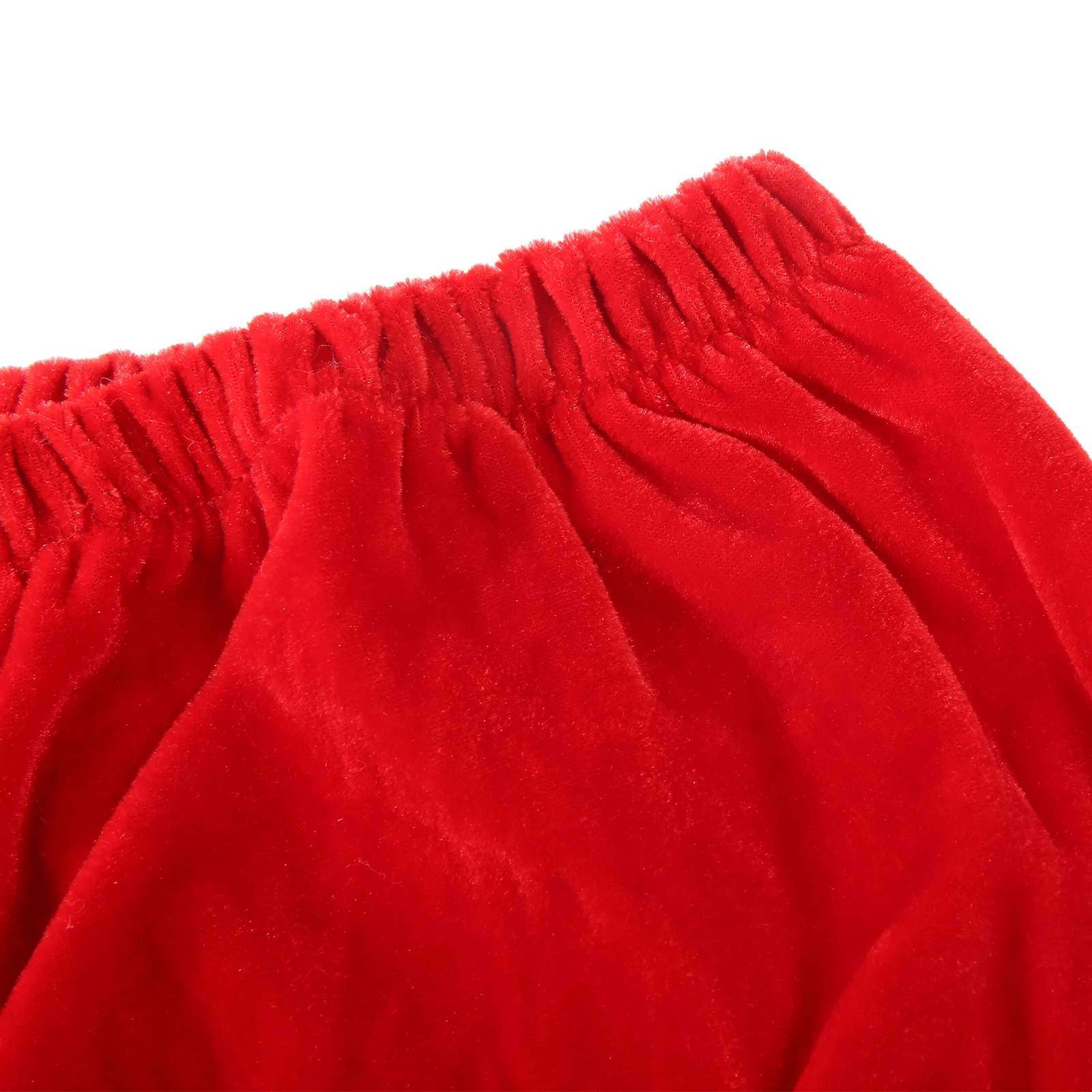 Männer Weihnachten Lange Hosen Cosplay Hosen Santa Claus Weihnachten Urlaub Samt Rote Hosen Festival Kostüm Festival Nachtwäsche – Detail 6
