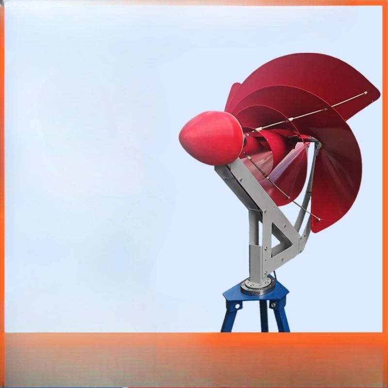 Wind turbine rose spiral wind turbine breeze power permanent magnet