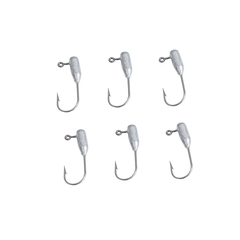 Japan Jigs 1g 2g 3.5g 5g Jig Head Professional Small Soft Lure Bait Texas Rig Fishing Hooks Lot 10 Pieces  SALE