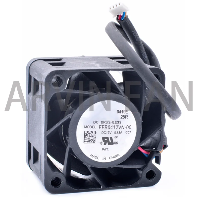 Brand New Original FFB0412VN-00 4cm 4028 40x40x28mm 12V 0.83A Server Power Cooling Fan