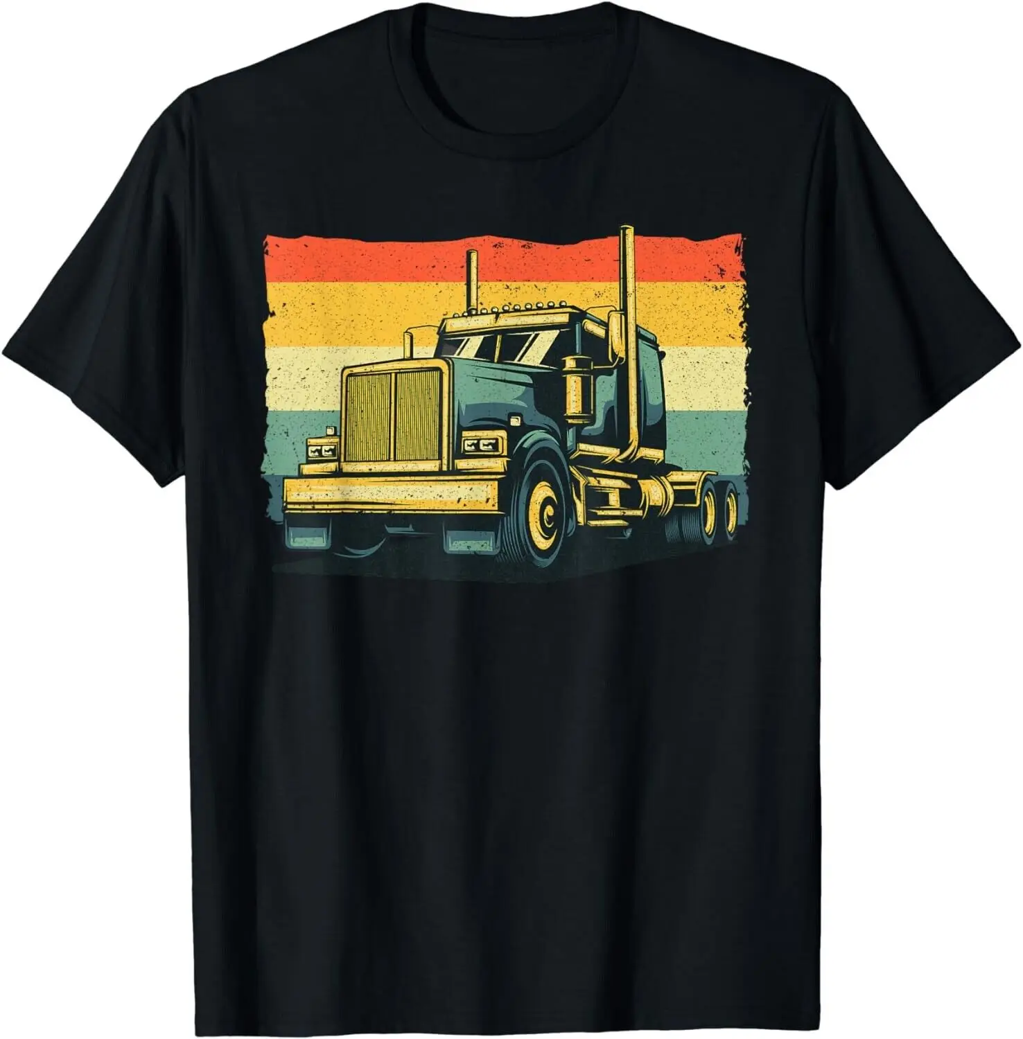 

Funny Vintage Trucker Art - Trucking Truck Lovers Gift Unisex T-Shirt