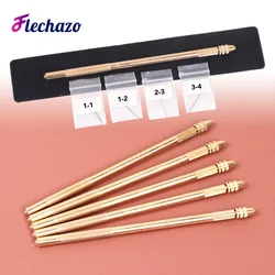 Professional Fixed Wig Accessories Ventilating Needle For Lace Front Wig Making Wooden Holder And Needle Together