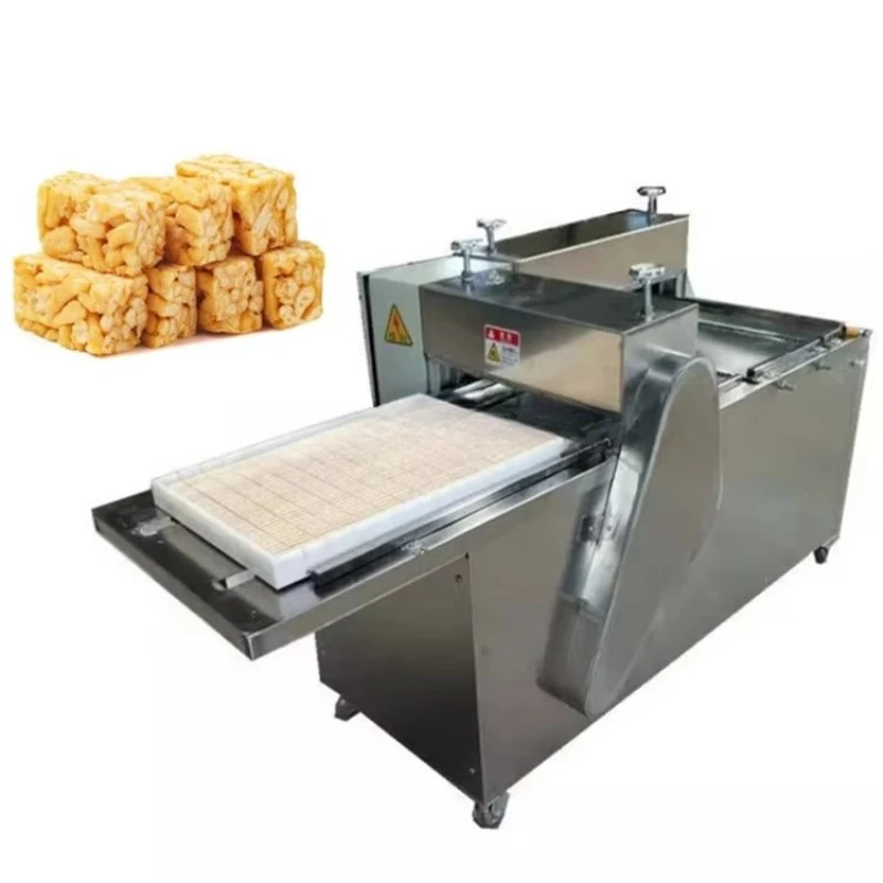 Máquina automática emergente de pastel de arroz, máquina formadora de frutas, dulces de maní, sésamo, máquina para hacer barras de cereales