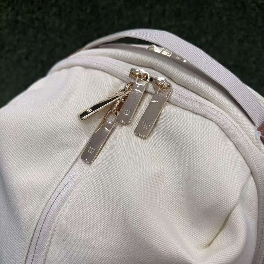 Wilson 2025 New RF Lawn Collection Tennis Backpack Cream Federer Large Capacity Multi Functional Professional Tennis Backpack