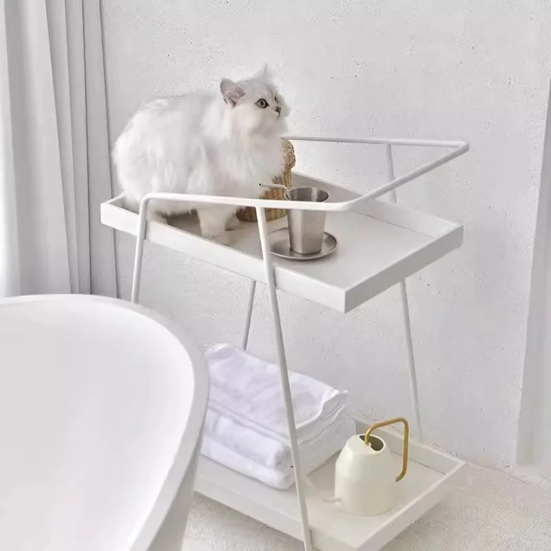 Multi-Function Serving Trolley, Rolling Cart for Restaurant, Hotel Beverage Cart, Portable Cake Delivery Trolley, Storage Organi