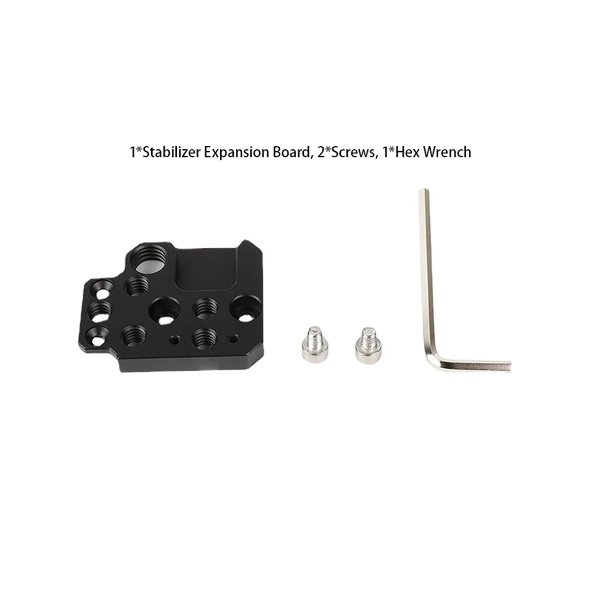 Dji ronin rsc2スタビライザーrs3に適したポータブルアルミニウム合金拡張ボード