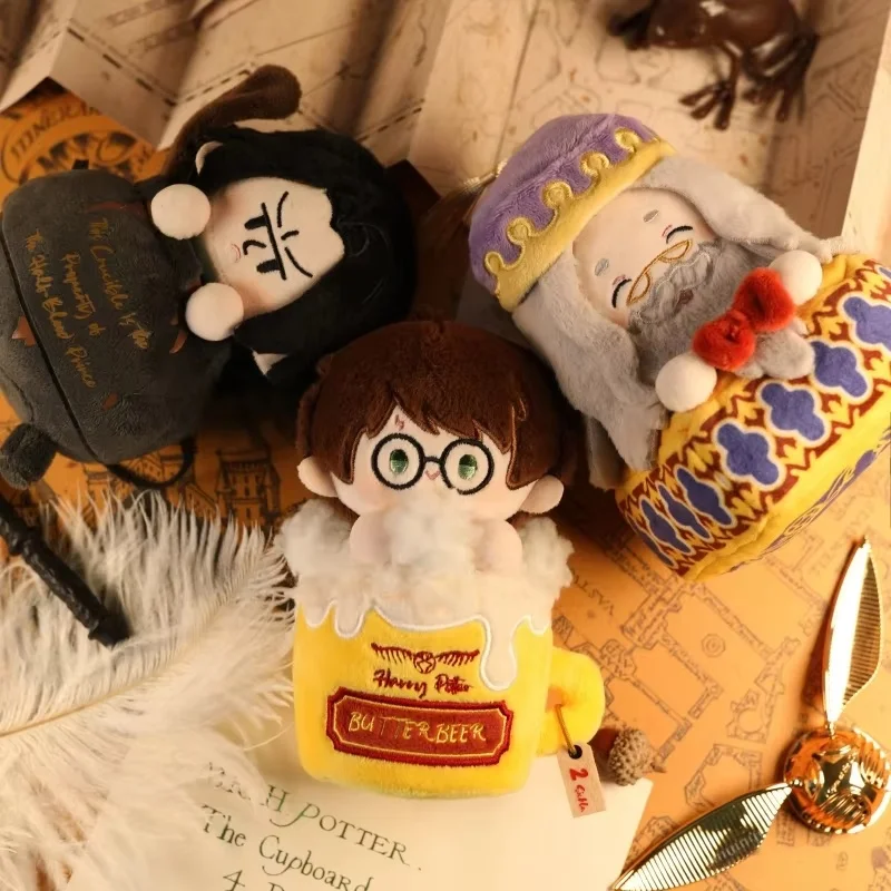 Original Harry Weasley Twins Snape Dumbledore Malfoy Hermione Plush Doll Cute Soft Stuffed Toy Collectible Room Decoration Gift