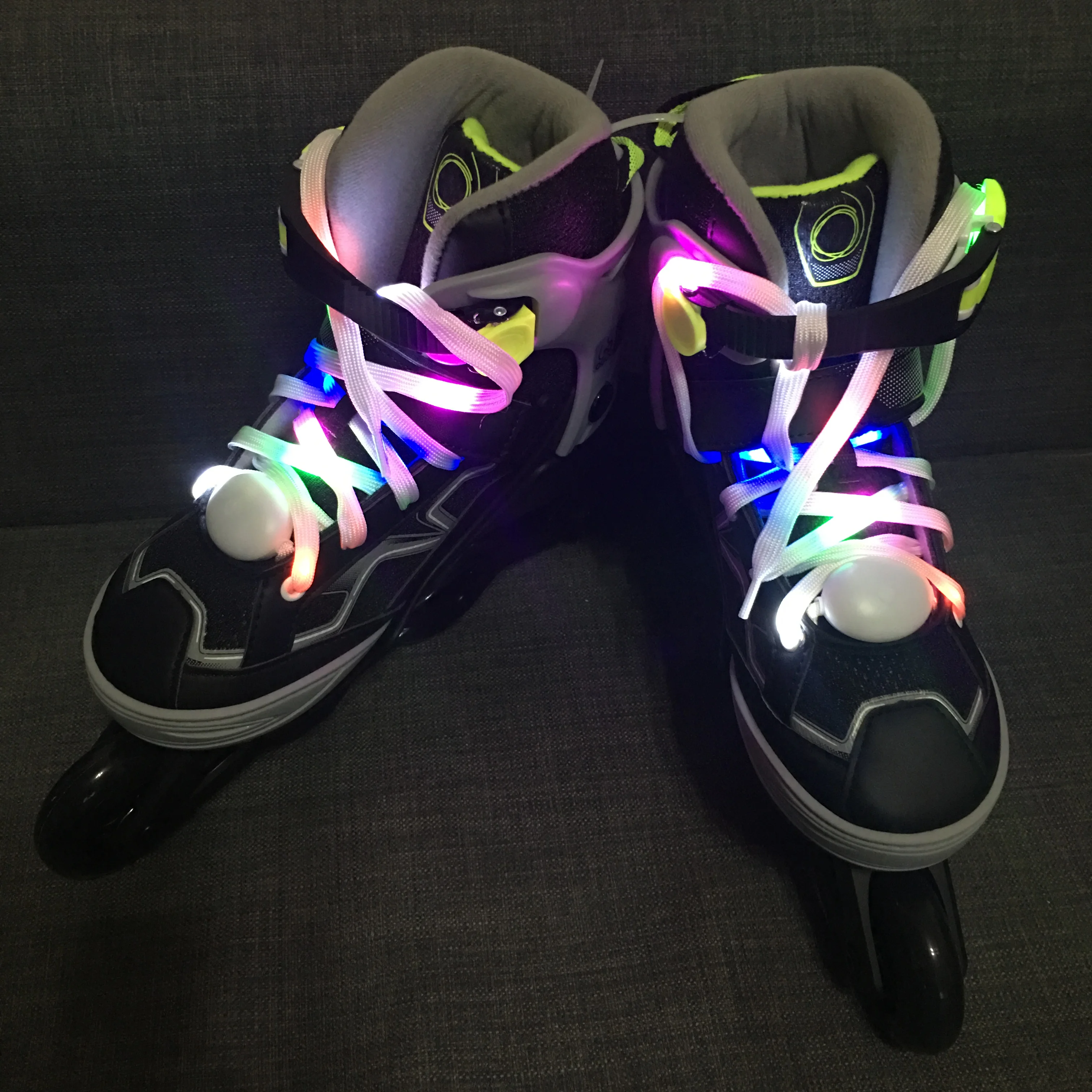 Dropshipping Led Shoelaces Light  for Children Gift Christmas Festival Party Decoration Outdoor Night Sport