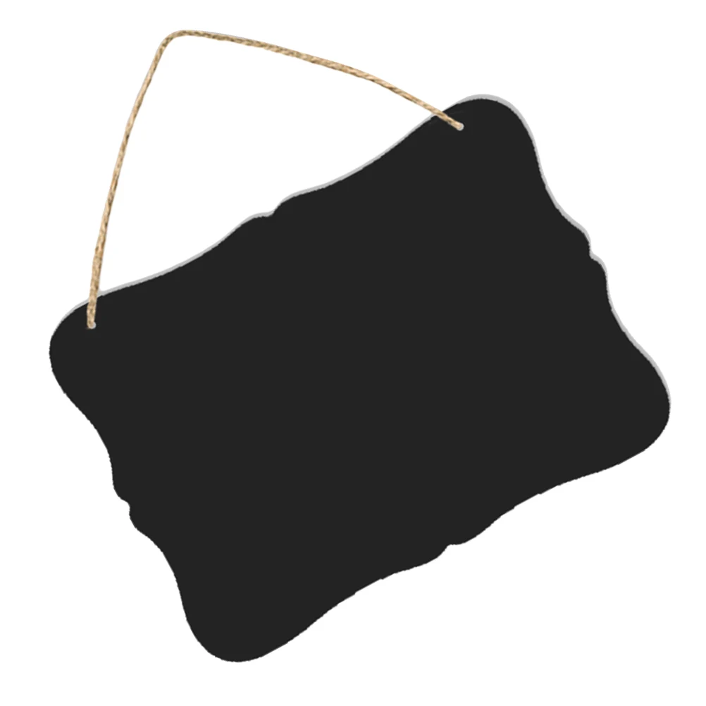 

Blackboard Decoration Hanging Sign Wall Message Double-sided Home Decorate Display Wooden