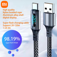 Xiaomi Type-C Digital Data Cable 6a Suitable For Apple 15 Huawei Samsung 100W Super Fast Charging Cable -1 Meter Usb TypeC Model