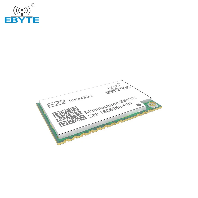 Módulo LoRa SX1262 TCXO de alta precisión, EBYTE E22-900M30S, 868MHz, 30dBm, 12km, antena IPEX, módulo de interfaz SPI, baja potencia, 32M