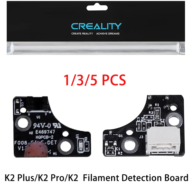 

Creality Original K2/K2 Pro/K2 Plus Filament Break Detection Module Photoelectric without Cable for K2 3D Printer Parts