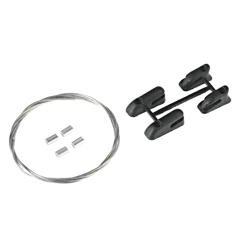 Kit de corda de aço modificado decoração para tração hobby km tanque 300 1/8 rc cawler carro atualização peças acessórios