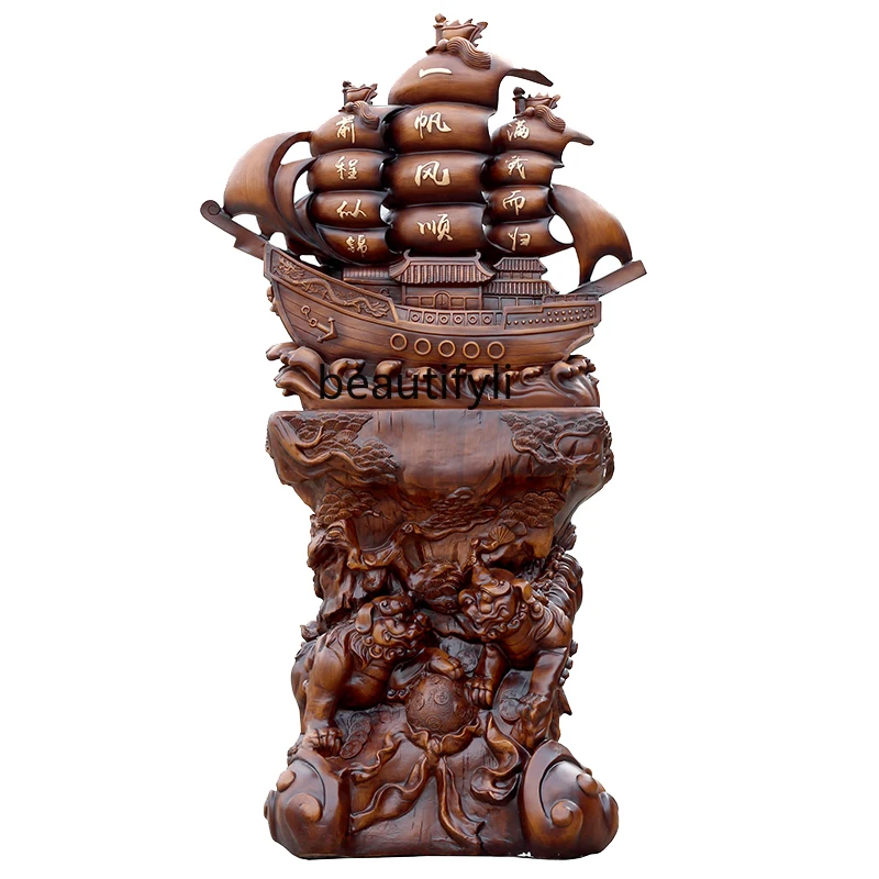 

Smooth Sailing Dragon Boat Floor Ornaments Company Shop Opening Gifts Send School