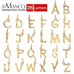 eManco Initial Charms 26 English Alphabet Letter Charm Pendants For Women Man DIY Necklace Bracelet Jewelry Making A-Z