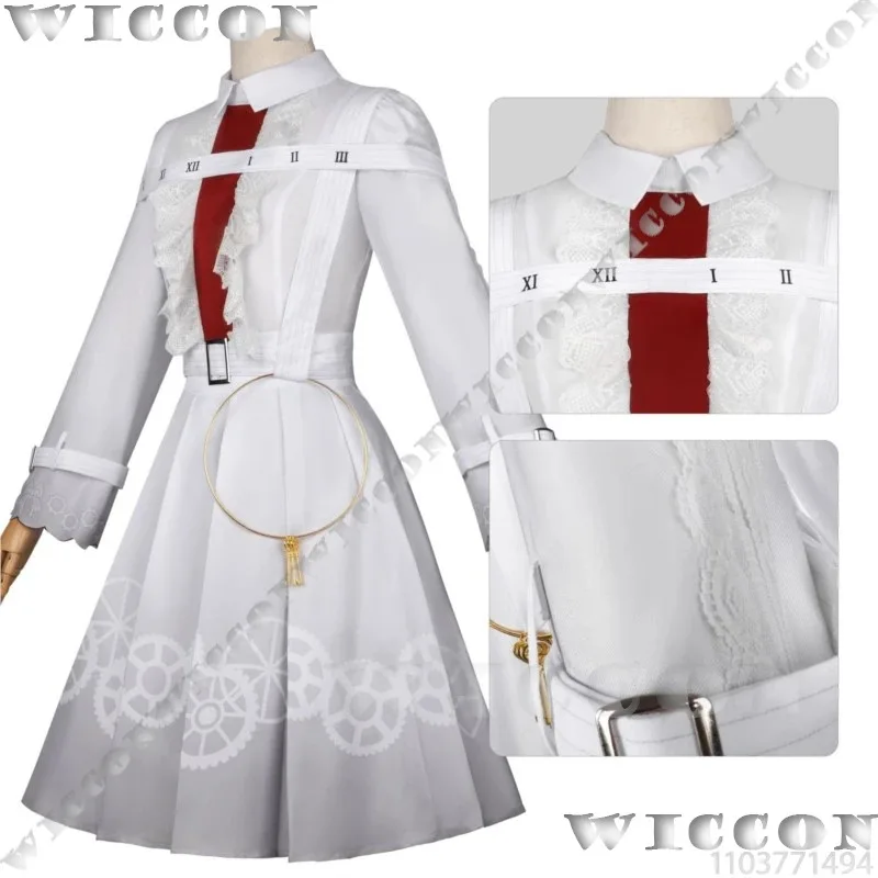 

COSda@White Mikkuu Game Project SEKAI COLORFUL STAGE 25 Cosplay Female Lolita Dress Sexy Costume Woman Girl Suit Halloween Custo