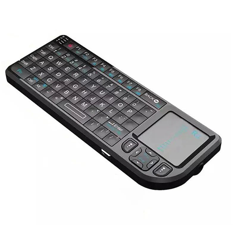 Rii K01V3 Mini 2.4GHz Wireless Keyboard US Air Mouse with TouchPad for Android TV Box/Mini PC/Laptop