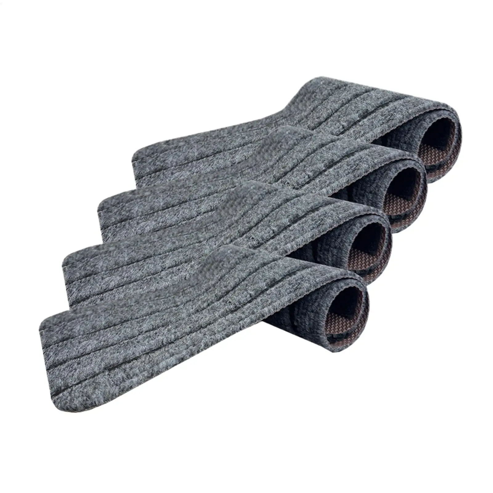 RV Stair Covers 4 Pieces RV Stair Treads Stain-resistant Anti-slip Mat For Pet Vehicle Deck Travel Camping Car Truck Backyard