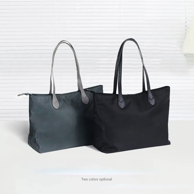 Imagem -02 - Bolsas de Ombro para Mulheres na Moda Tote Bags Senhoras Maletas de Negócios Bolsas de Náilon Satchels Grande Capacidade Bolsa para Portátil