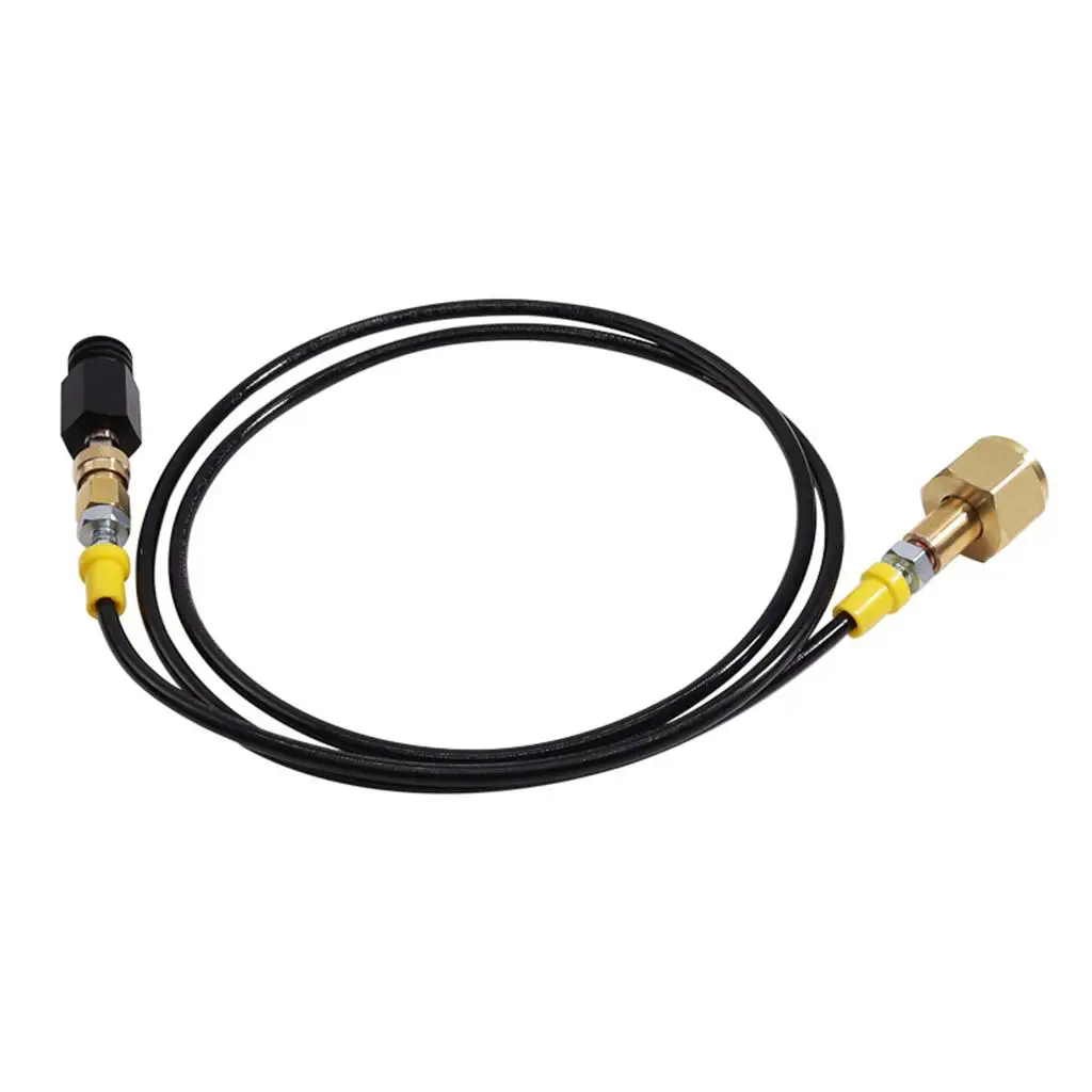 Soda Maker CO2 Tank Direct Adapter with 60Inch Hose CGA320 to TR21-4