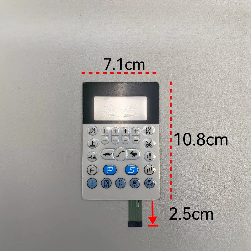 Electronic Control Film for Computer Model 591 592 Replacement Membrane Switch Keypad Overlay Sticker