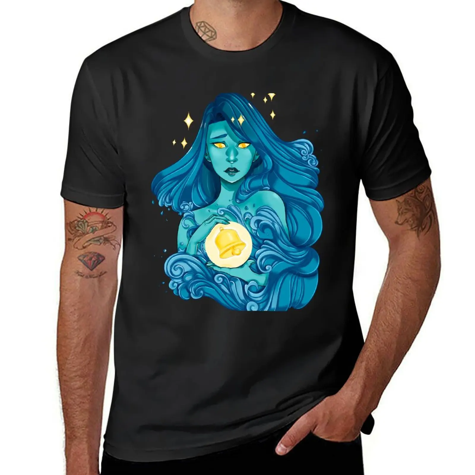 

bell of storms T-Shirt Anime t-shirt graphics Blouse heavyweight t shirts for men