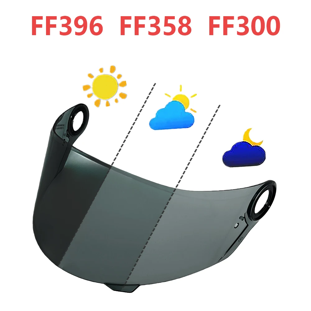 Photochromism FF396 FF358 FF300 FF358 for FW3 Gt Gtn Gtx Gt5 Gt2 Jokker R1 Reggae Super  Motorcycle Helmet Shield