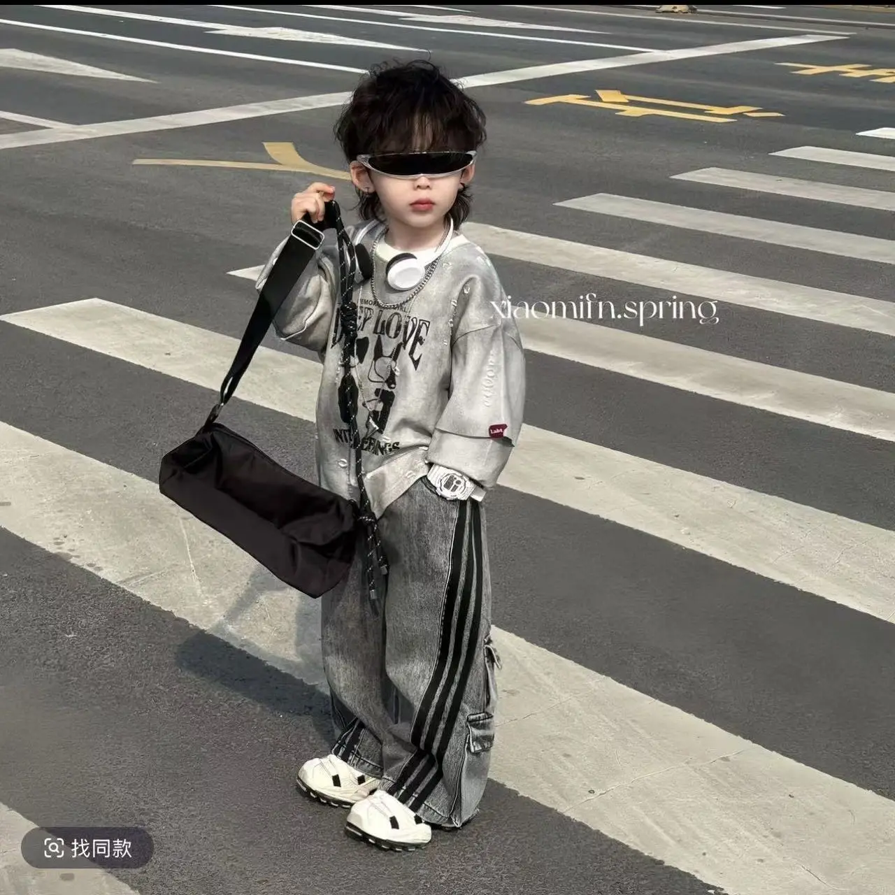 

Комплект из 2 предметов, весенне-осенняя одежда для маленьких мальчиков, рубашки из двух предметов + джинсовые штаны, детский костюм, детская красивая уличная одежда