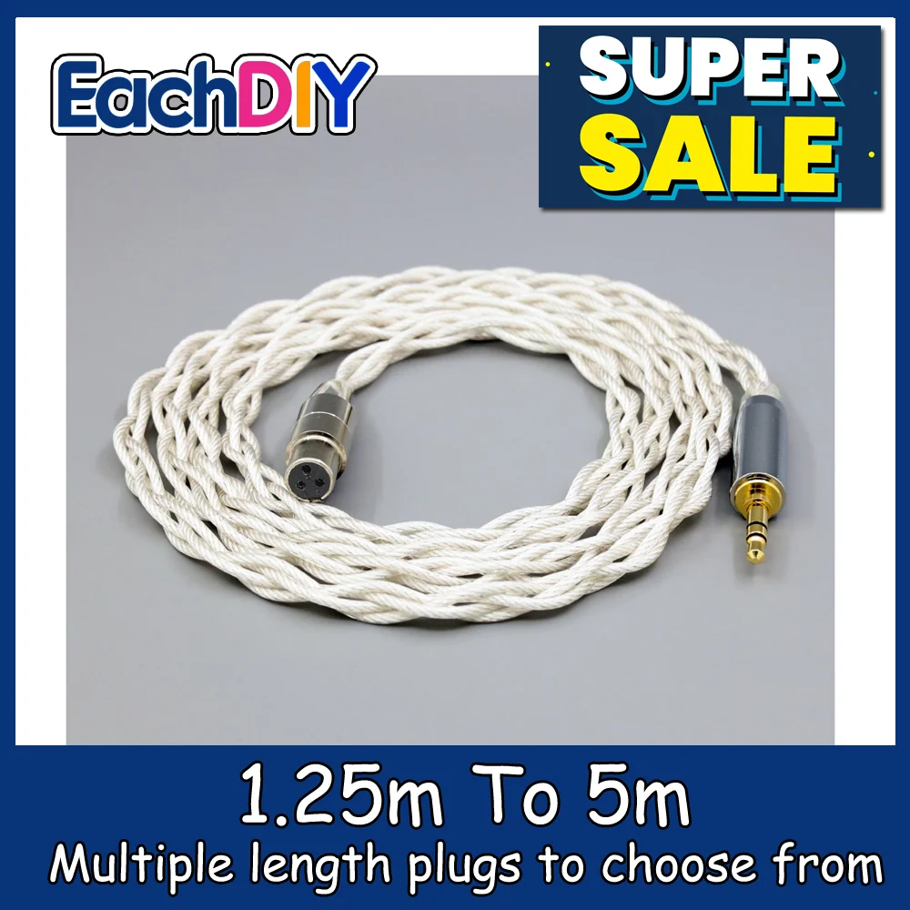 

Graphene 7N OCC Silver Plated Type2 Earphone Cable For Beyerdynamic DT1770 DT1990 PRO AKG K181 pro 2015 M220