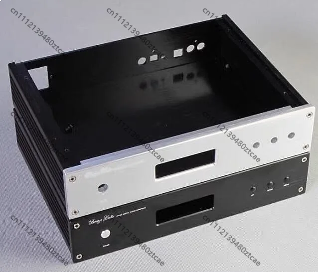 Audio DAC Preamp Case Aluminum Housing for Dual Parallel Decoder Module